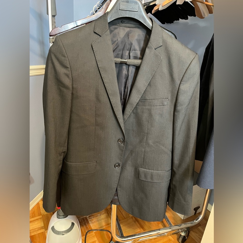 Zara Charcoal Men's Blazer